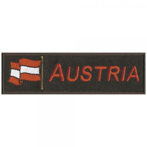 Aufnäher - Österreich - 00872 - Gr. ca. 10 x 3 cm