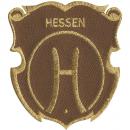 Aufnäher - Brandzeichen Hessen - 04642 - Gr. ca. 6,5 x 7 cm - Patches Stick Applikation