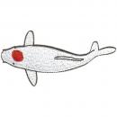 Aufnäher Patches - Tancho KOI - KO844 - Gr. ca. 12 cm