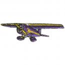 Aufnäher - Flugzeug - 02091 - Gr. ca. 5 x 1,5 cm - Patches Stick Applikation